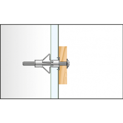 KOŁEK METALOWY DO G-K 4MM DO PŁYT 18-24MM /opk=100szt./ 9424HRM CELO (9424HRM)